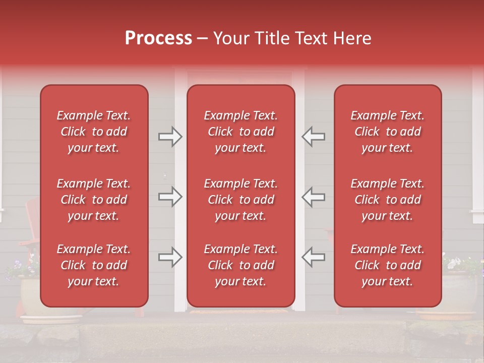 Bright Children Town PowerPoint Template