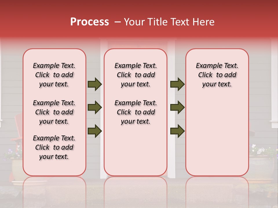 Bright Children Town PowerPoint Template
