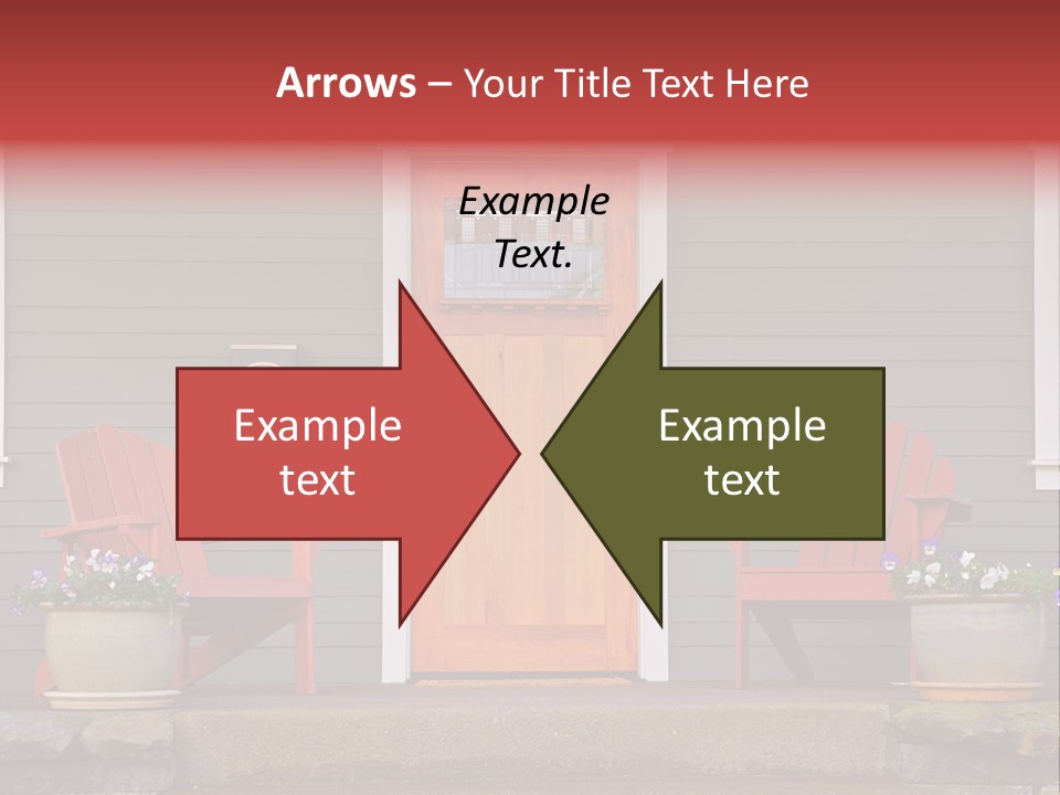 Bright Children Town PowerPoint Template