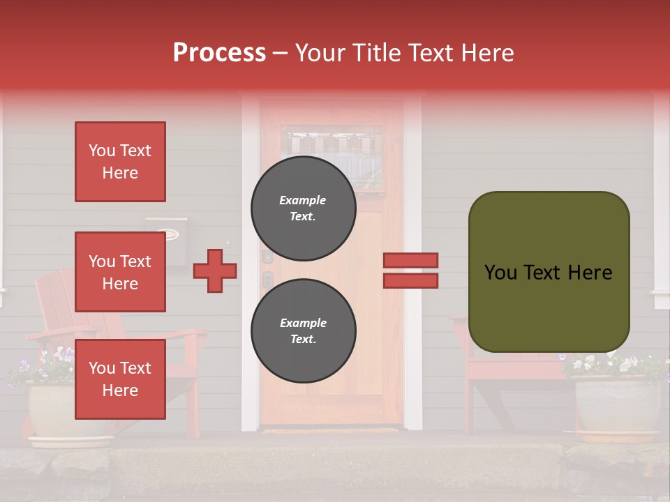 Bright Children Town PowerPoint Template