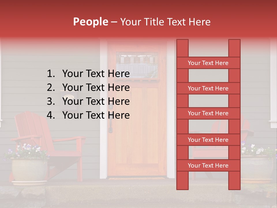 Bright Children Town PowerPoint Template