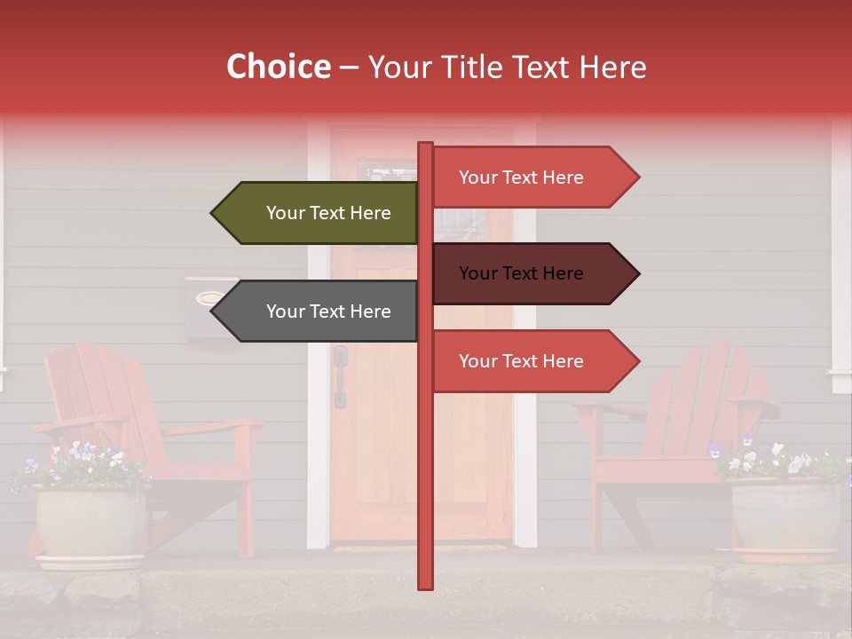 Bright Children Town PowerPoint Template