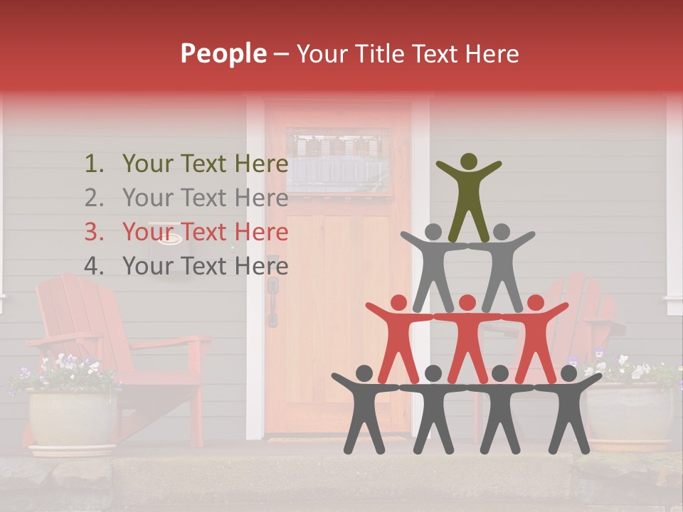 Bright Children Town PowerPoint Template