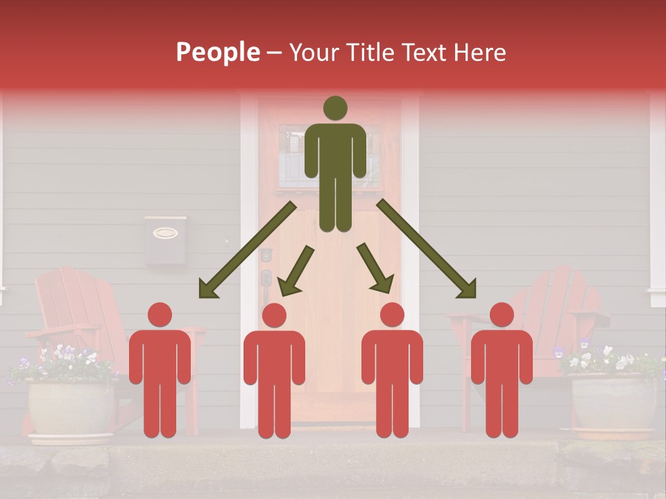 Bright Children Town PowerPoint Template