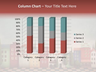 Bright Children Town PowerPoint Template