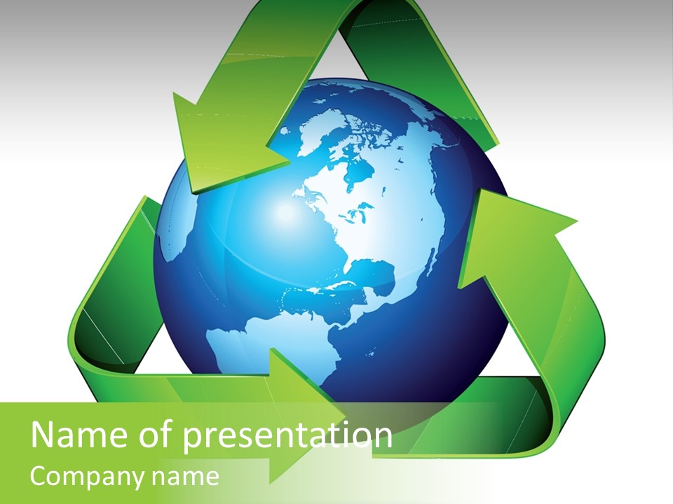 Reduce Clean Concept PowerPoint Template