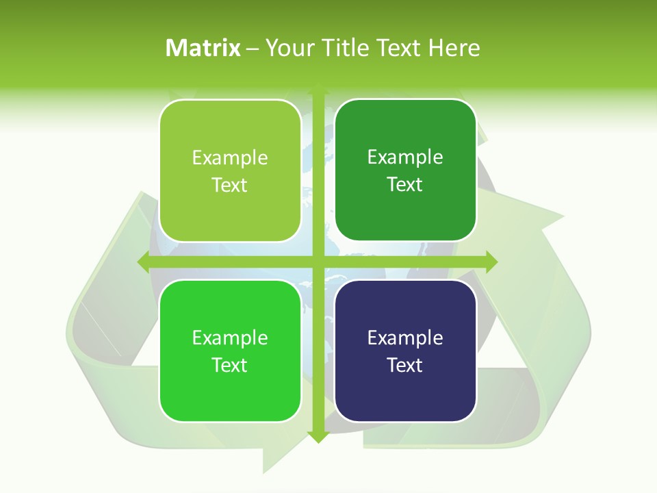Reduce Clean Concept PowerPoint Template