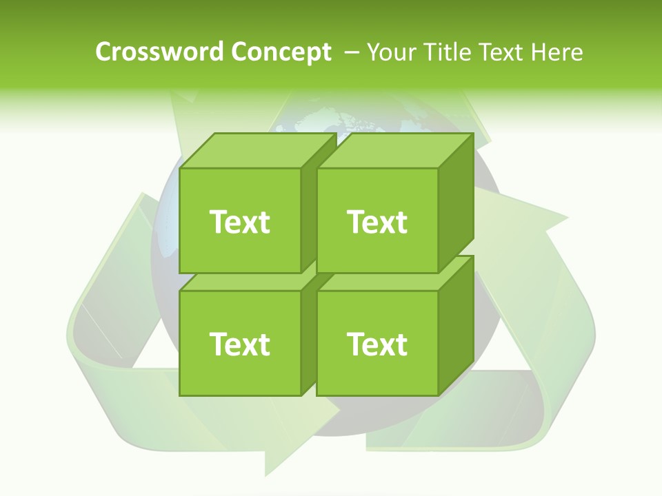 Reduce Clean Concept PowerPoint Template