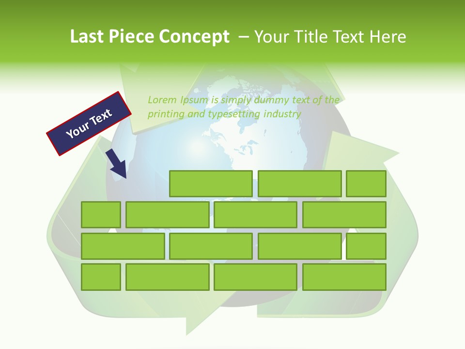 Reduce Clean Concept PowerPoint Template