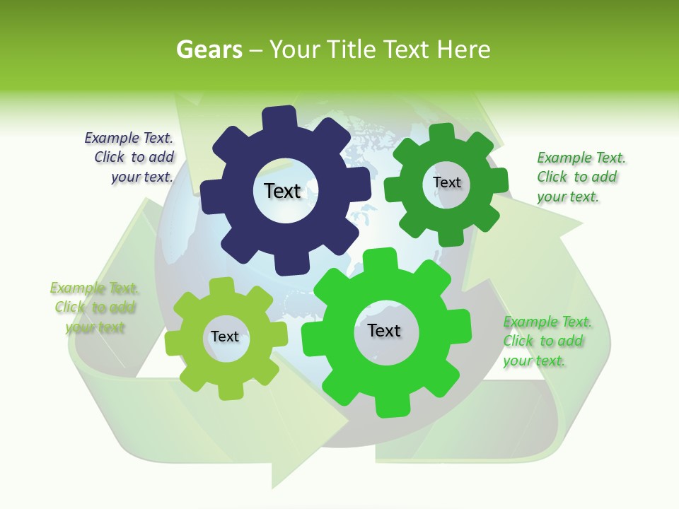 Reduce Clean Concept PowerPoint Template