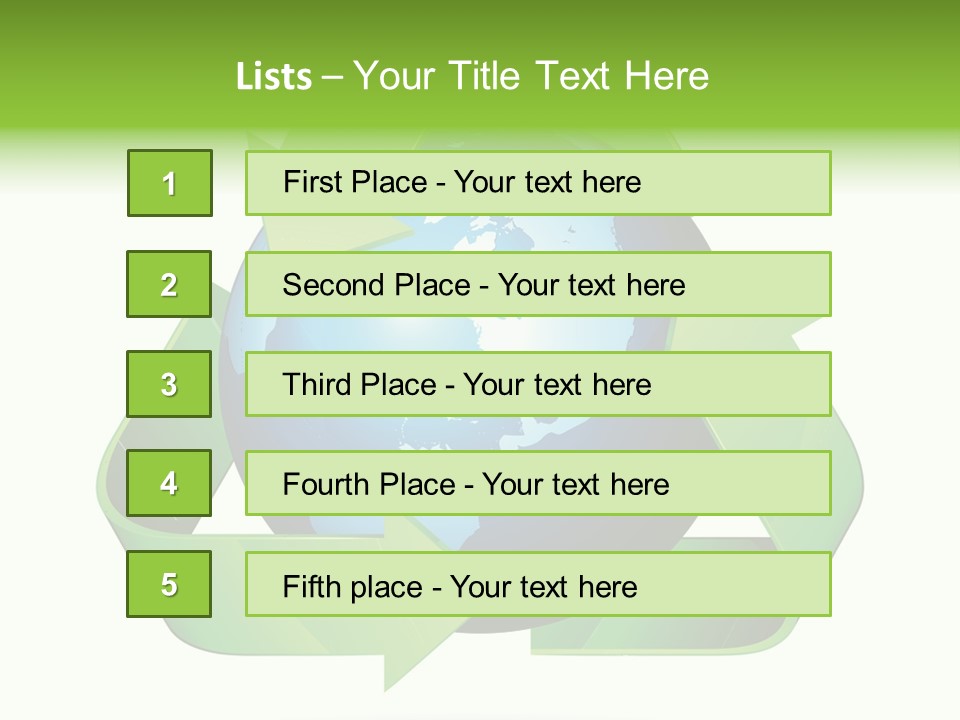 Reduce Clean Concept PowerPoint Template