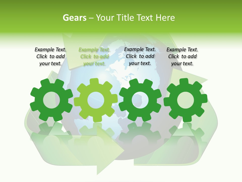 Reduce Clean Concept PowerPoint Template