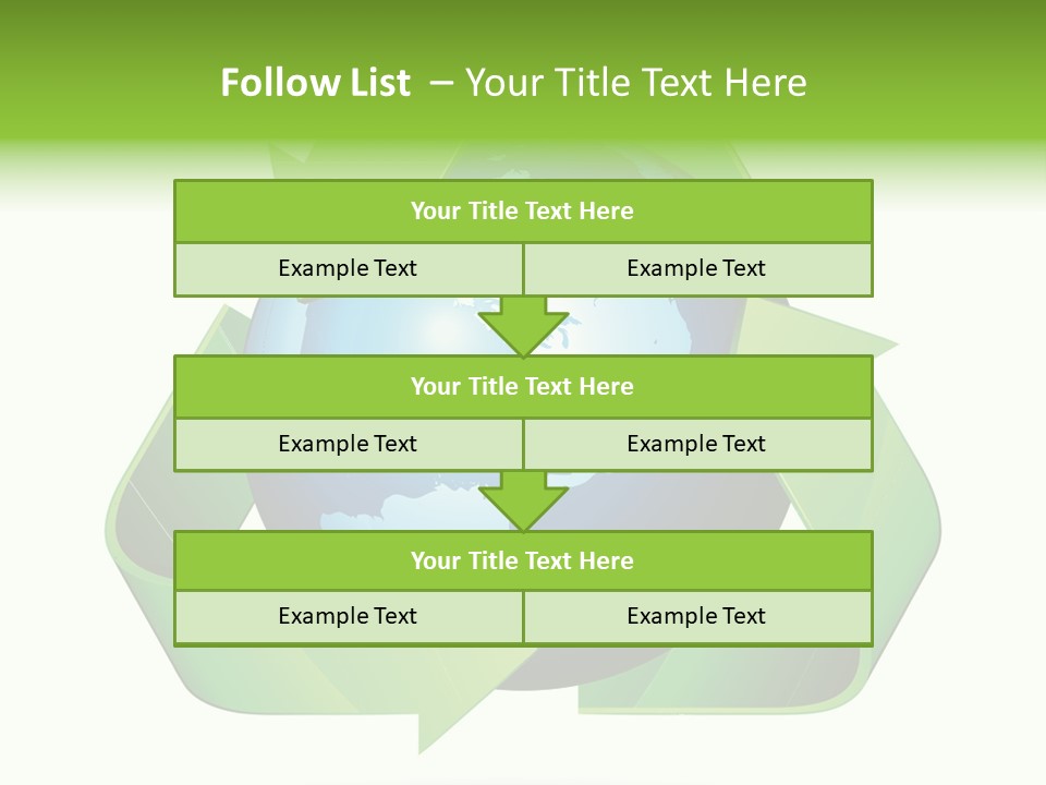 Reduce Clean Concept PowerPoint Template