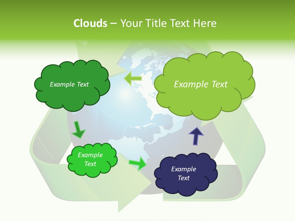 Reduce Clean Concept PowerPoint Template