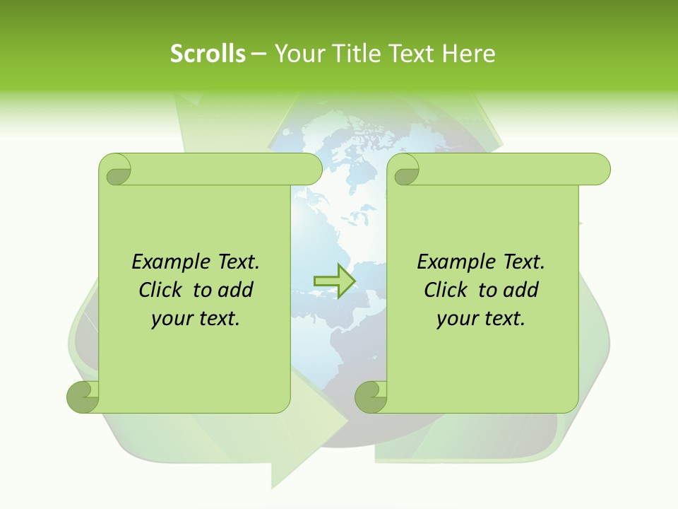Reduce Clean Concept PowerPoint Template