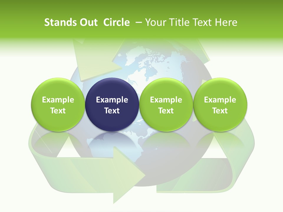 Reduce Clean Concept PowerPoint Template