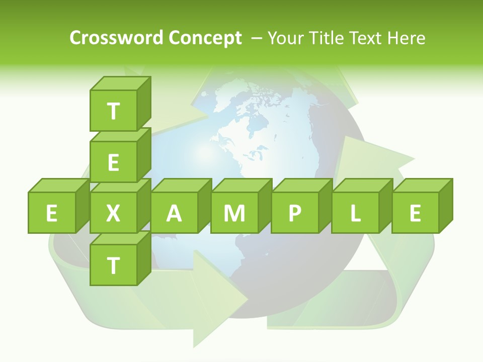 Reduce Clean Concept PowerPoint Template