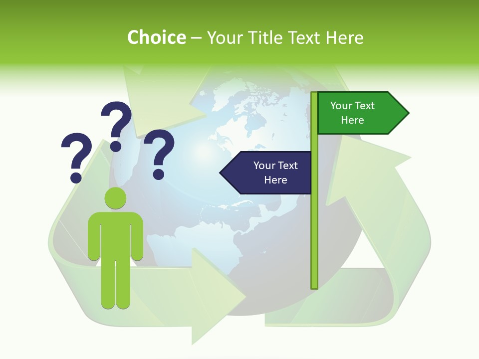 Reduce Clean Concept PowerPoint Template