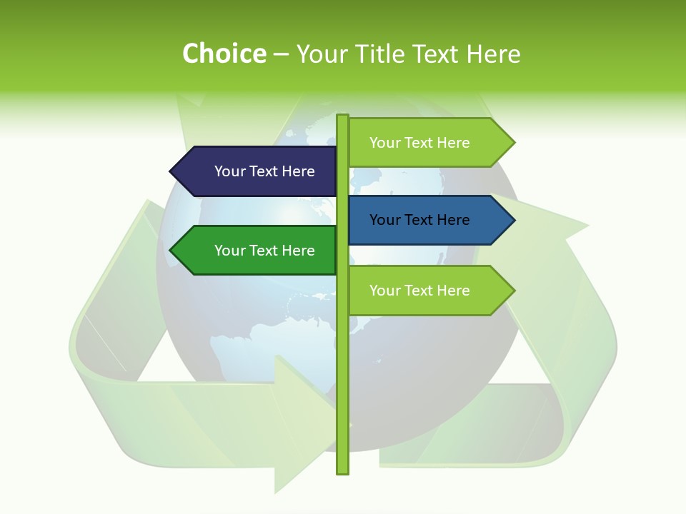 Reduce Clean Concept PowerPoint Template