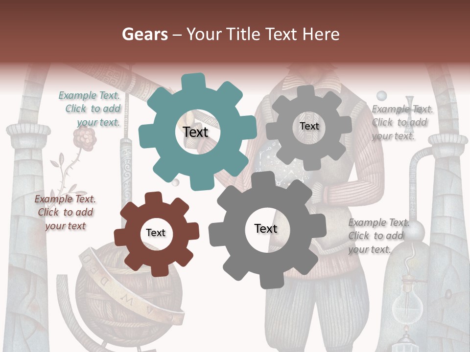 Closeup Animal Nature PowerPoint Template