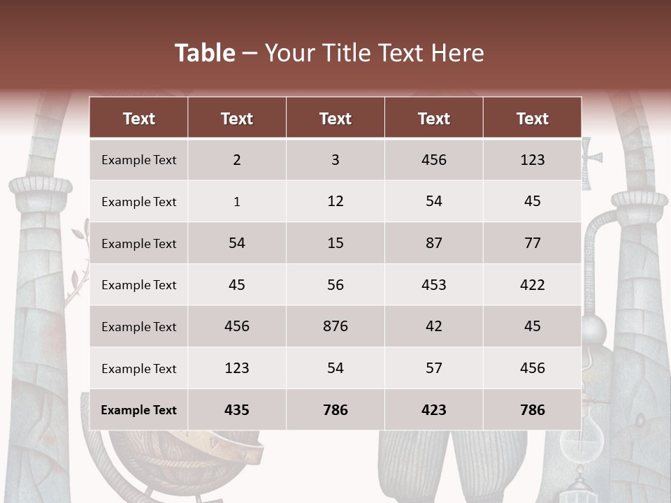 Closeup Animal Nature PowerPoint Template