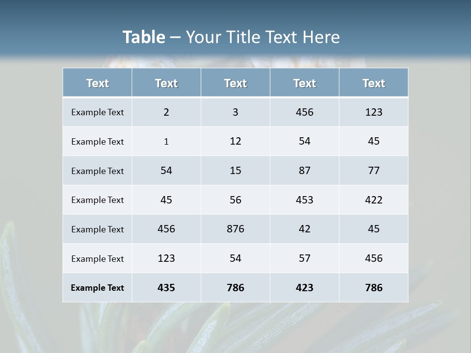 Closeup Animal Nature PowerPoint Template