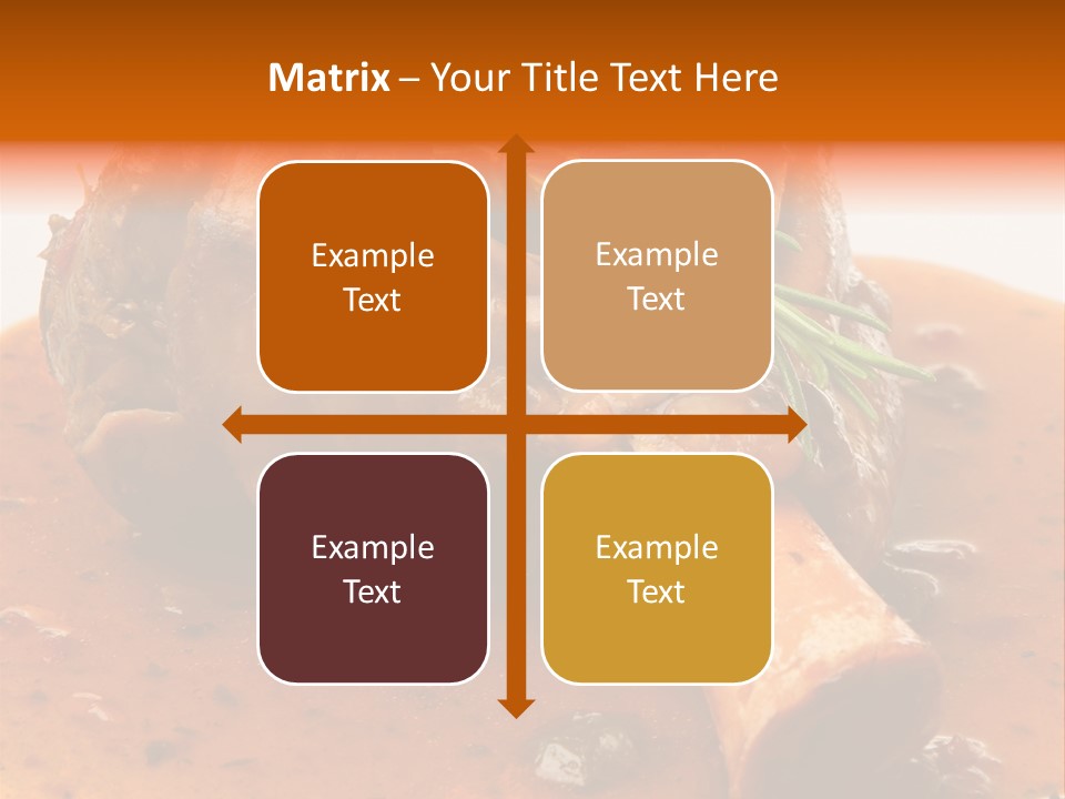 Nobody Succulent Herb PowerPoint Template