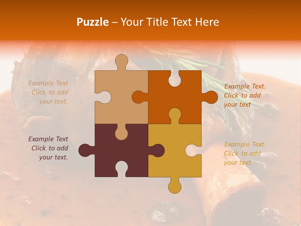 Nobody Succulent Herb PowerPoint Template