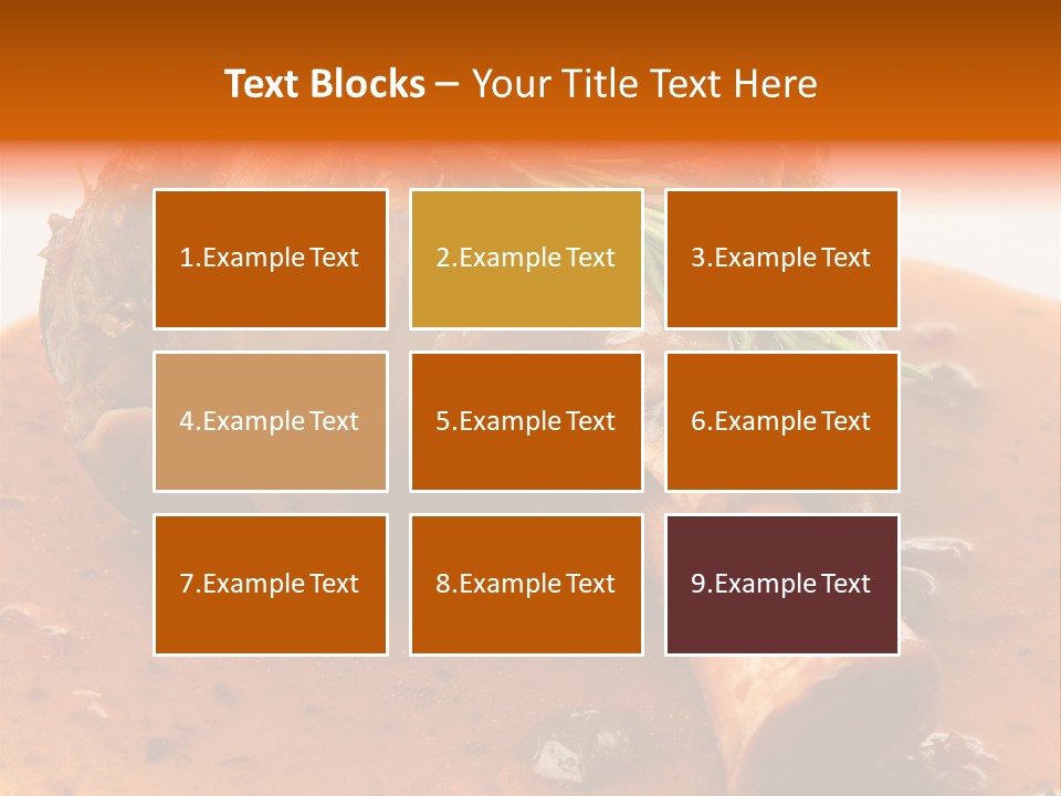 Nobody Succulent Herb PowerPoint Template