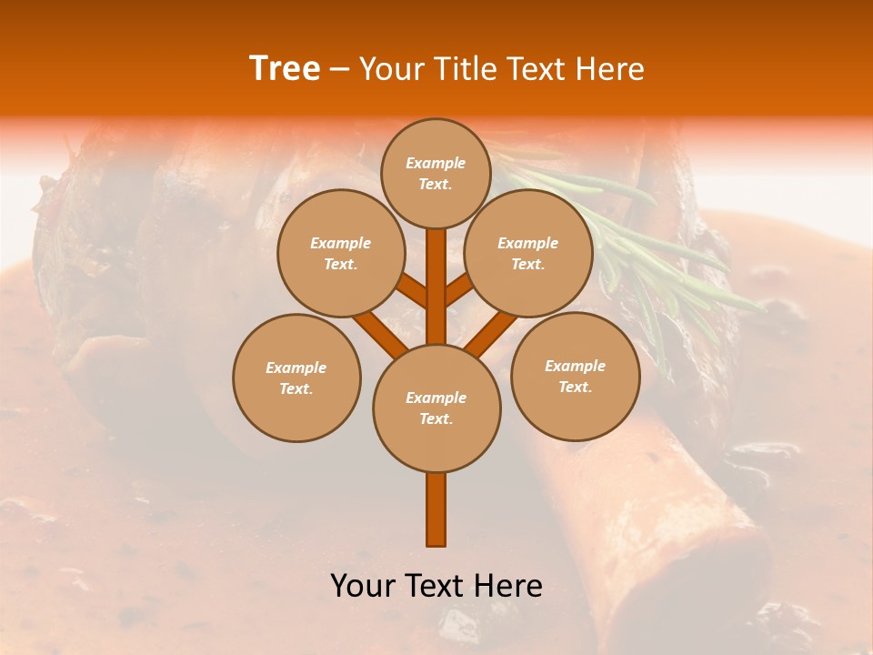 Nobody Succulent Herb PowerPoint Template