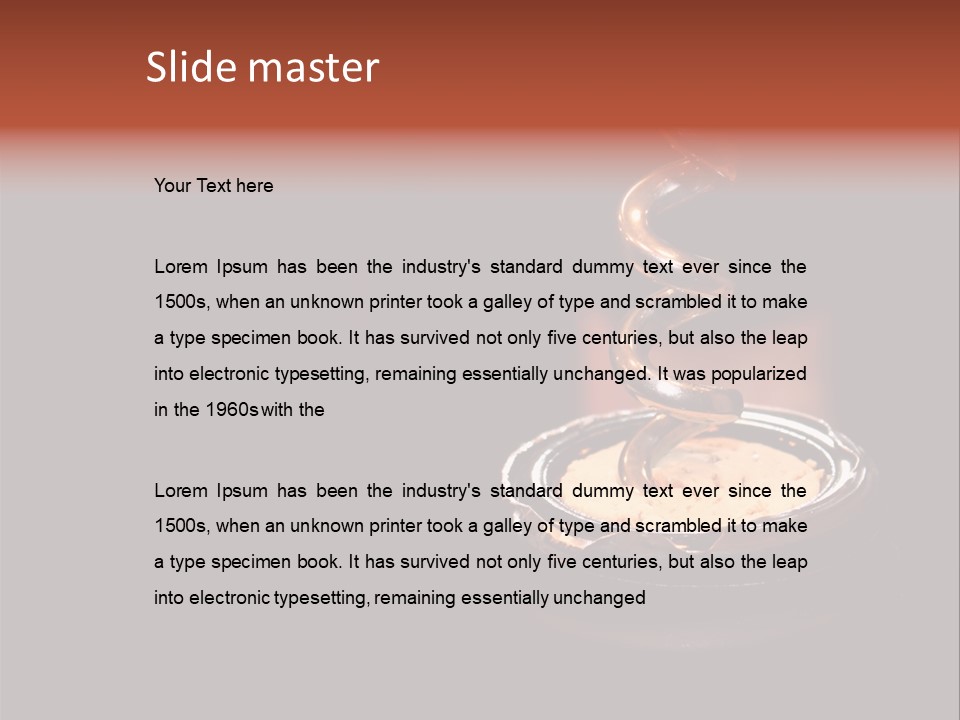 Female Youth Fantasy PowerPoint Template