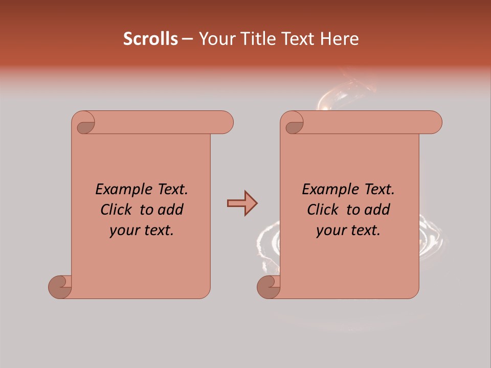 Female Youth Fantasy PowerPoint Template