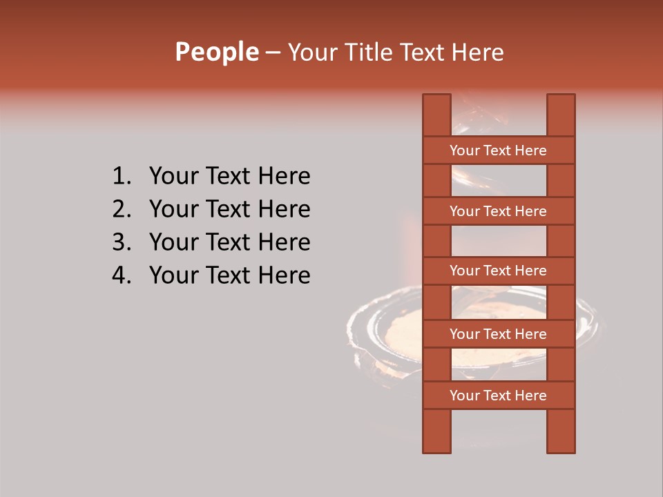 Female Youth Fantasy PowerPoint Template