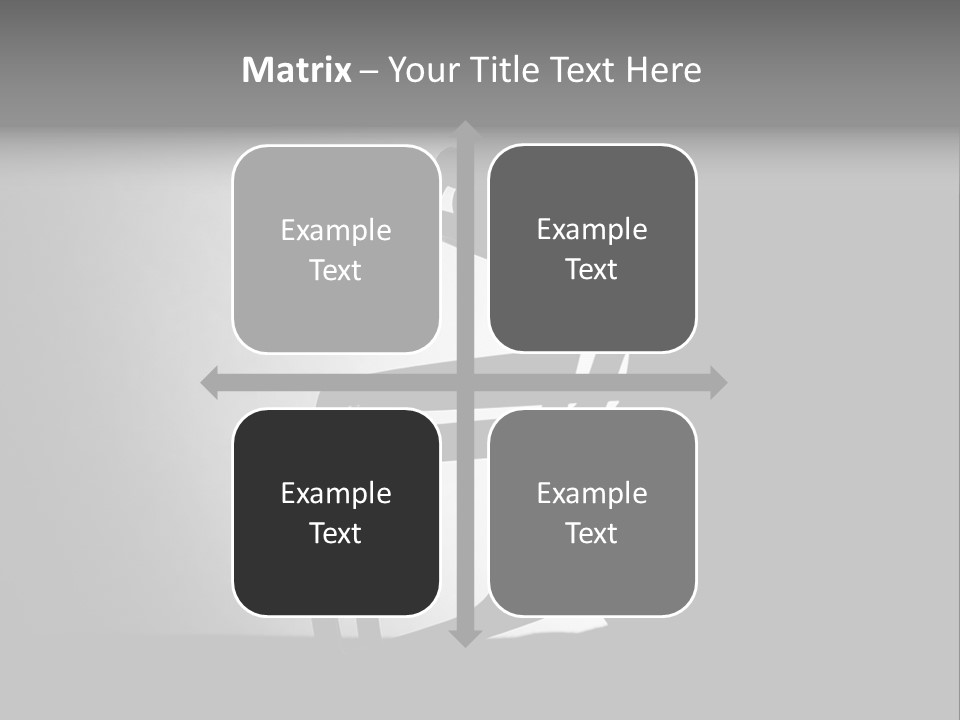 Football American Football Black And White PowerPoint Template