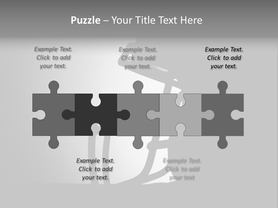 Football American Football Black And White PowerPoint Template