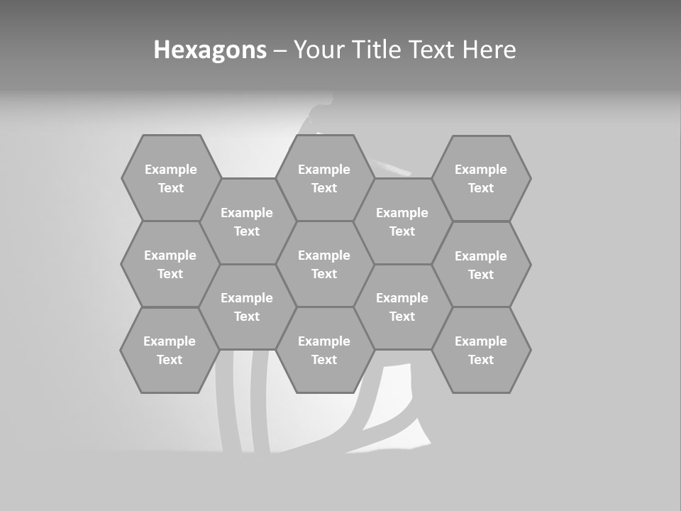 Football American Football Black And White PowerPoint Template