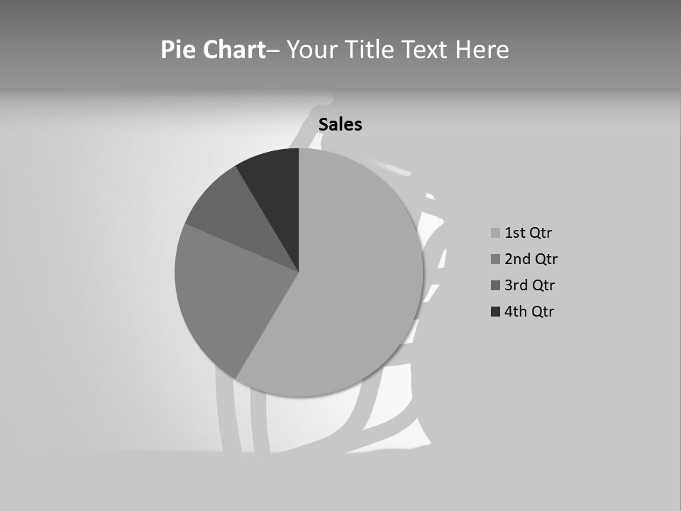 Football American Football Black And White PowerPoint Template