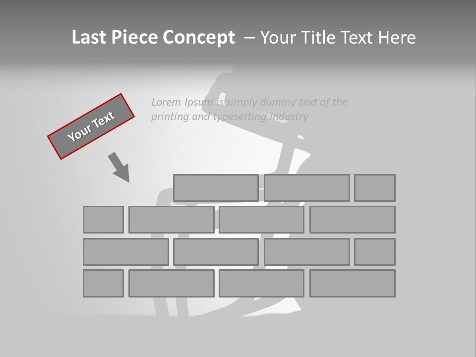 Football American Football Black And White PowerPoint Template