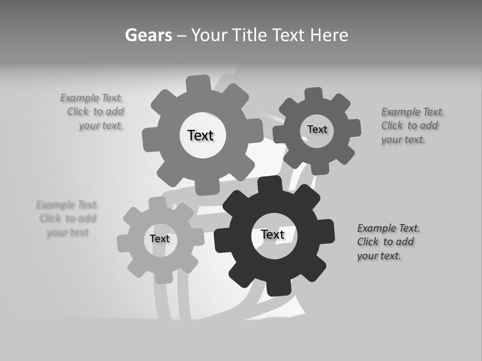 Football American Football Black And White PowerPoint Template