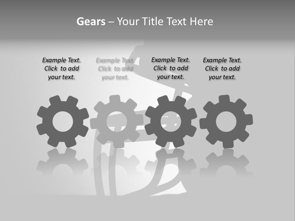 Football American Football Black And White PowerPoint Template