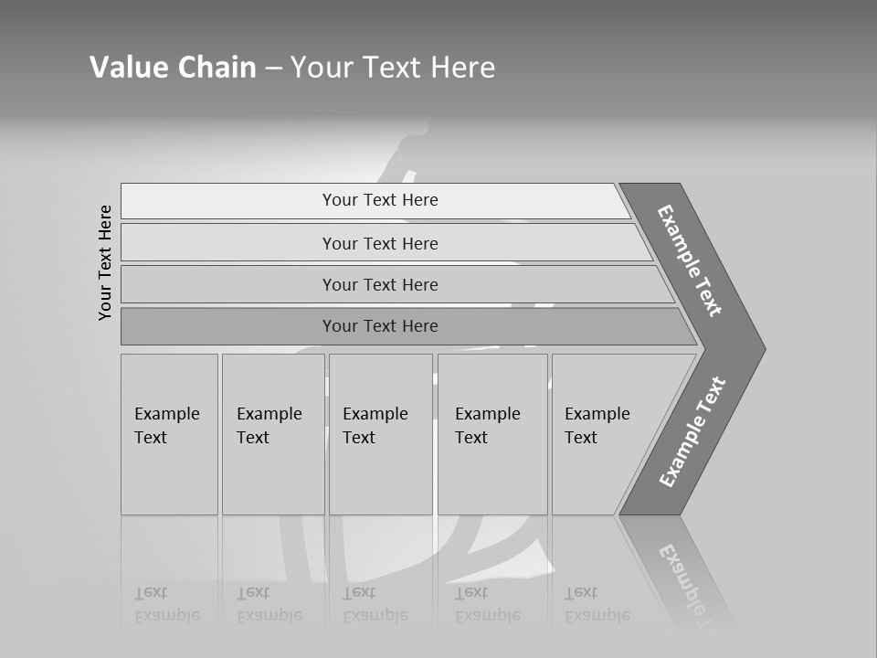 Football American Football Black And White PowerPoint Template