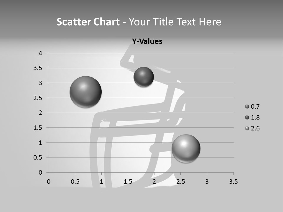 Football American Football Black And White PowerPoint Template