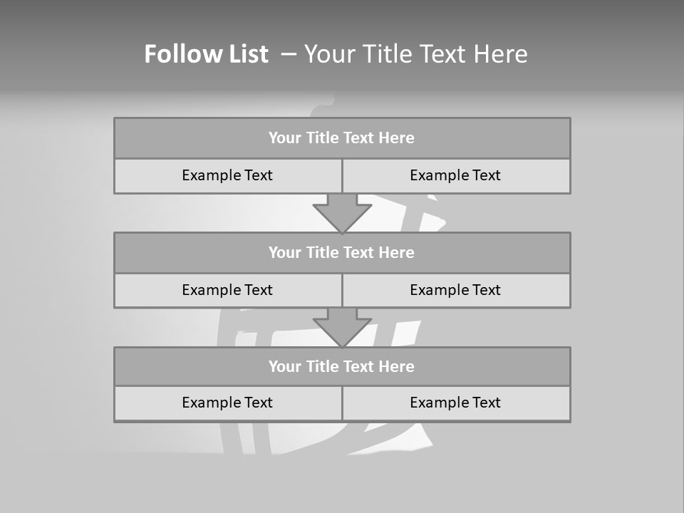 Football American Football Black And White PowerPoint Template