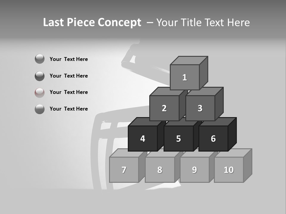 Football American Football Black And White PowerPoint Template