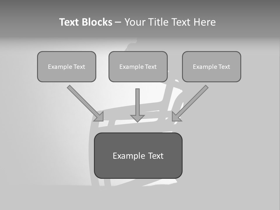 Football American Football Black And White PowerPoint Template