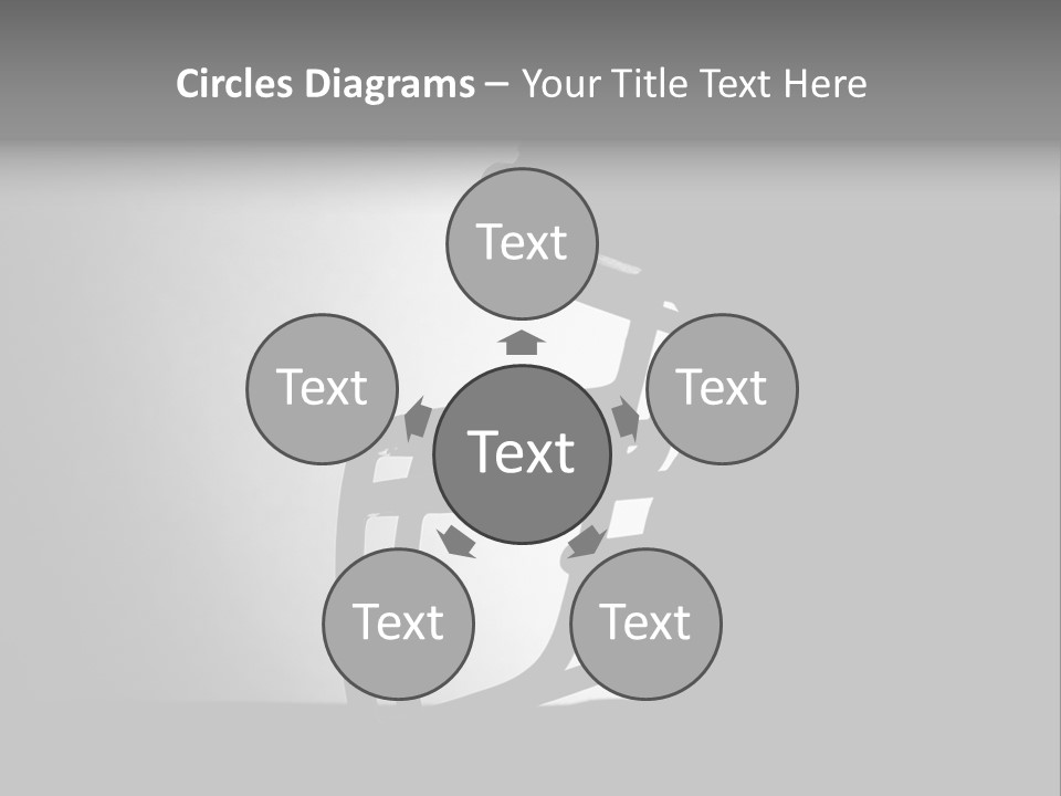 Football American Football Black And White PowerPoint Template