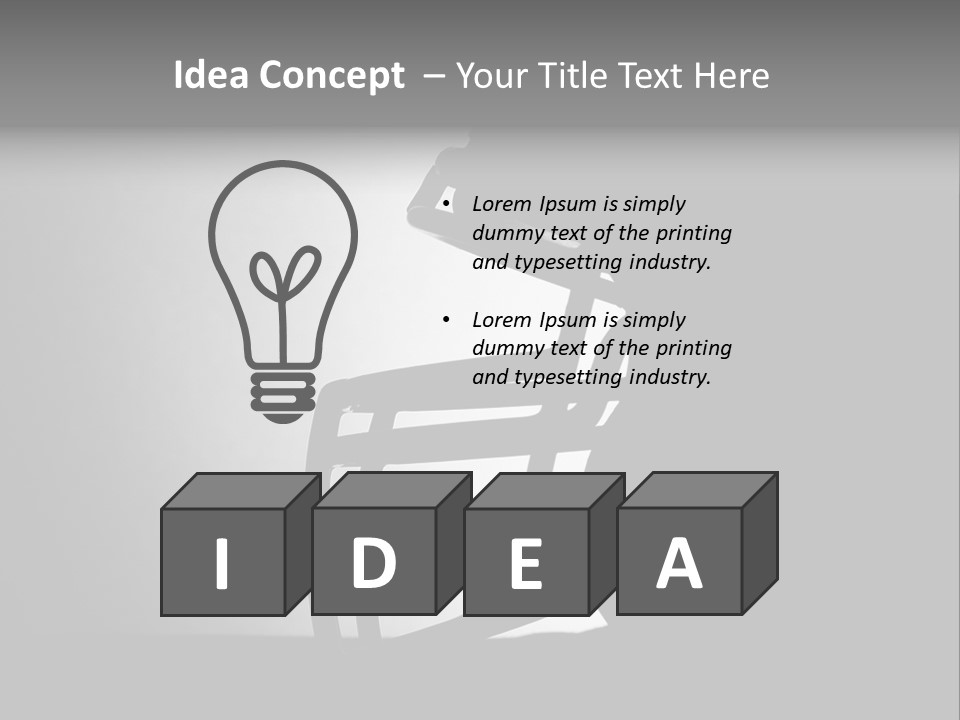 Football American Football Black And White PowerPoint Template