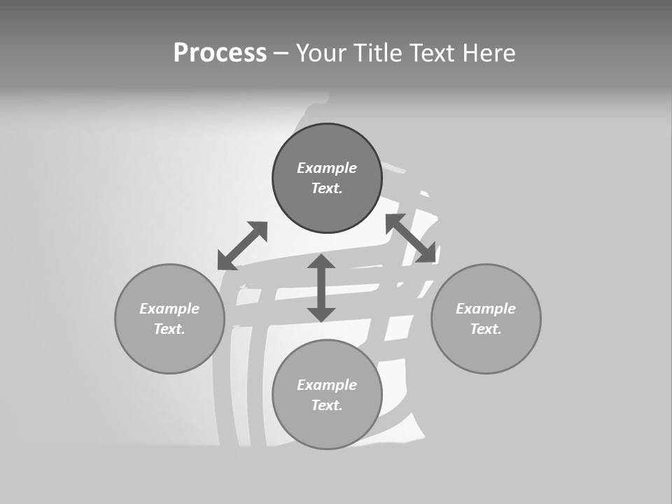 Football American Football Black And White PowerPoint Template