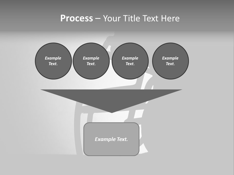 Football American Football Black And White PowerPoint Template