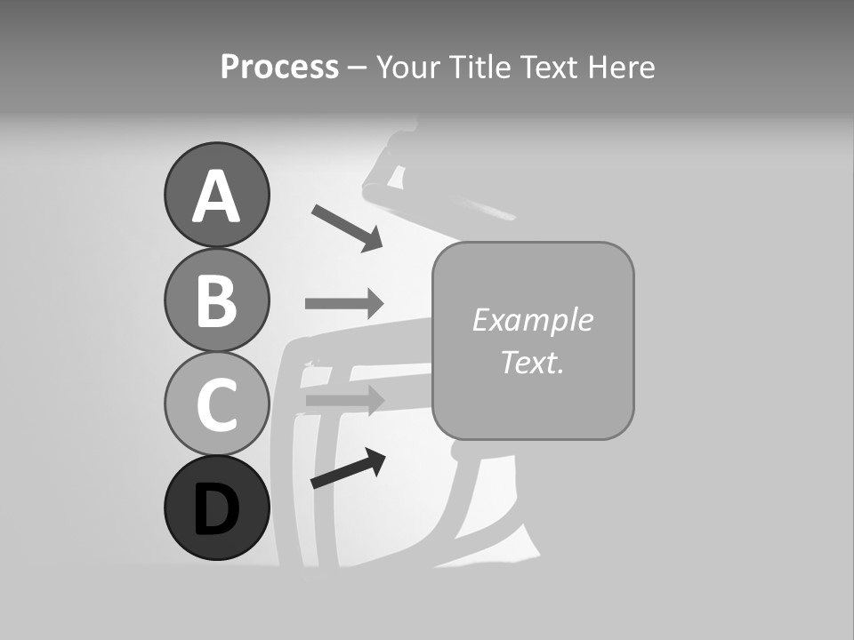 Football American Football Black And White PowerPoint Template